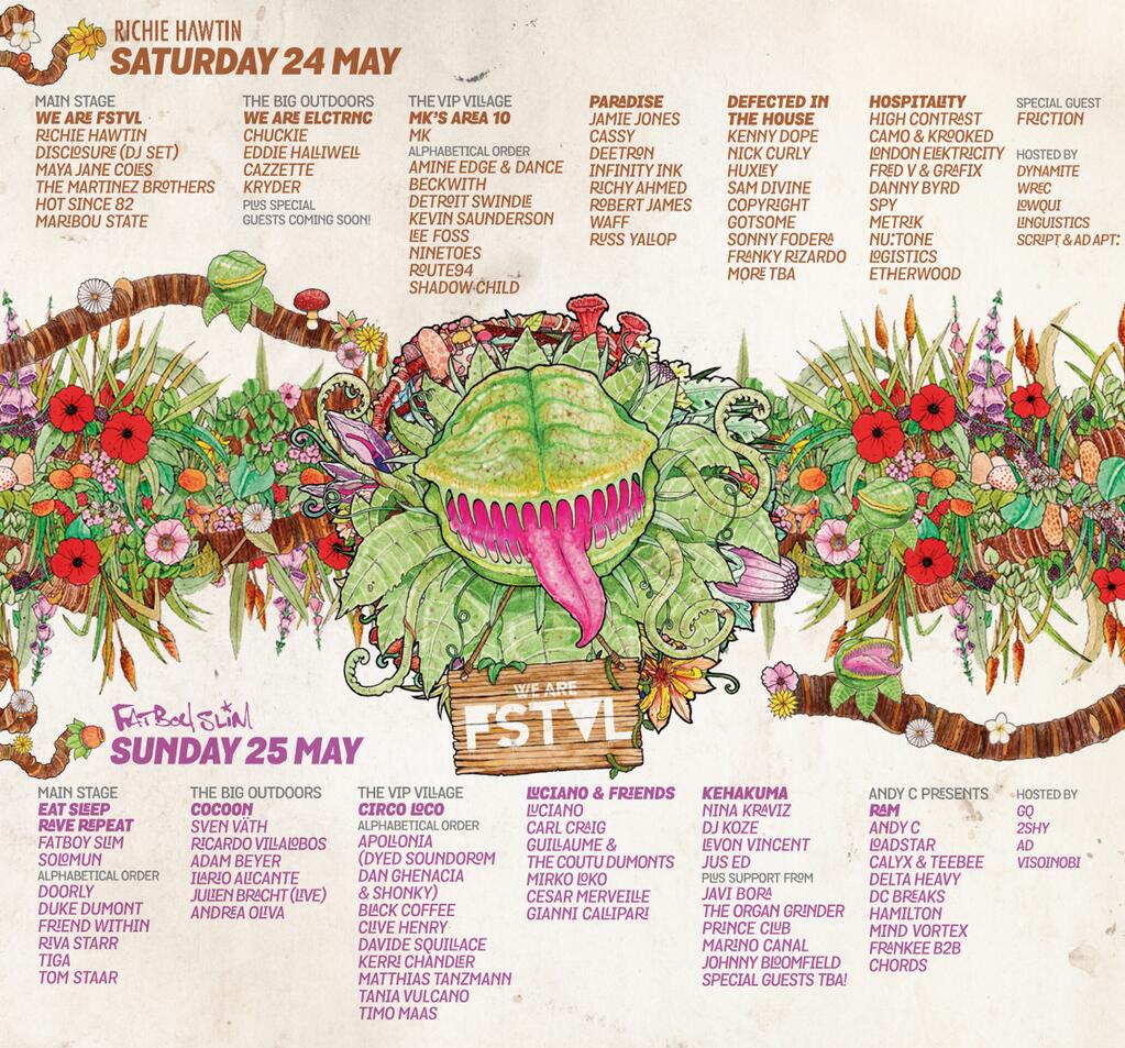 We-Are-FSTVL 2014 LineUp
